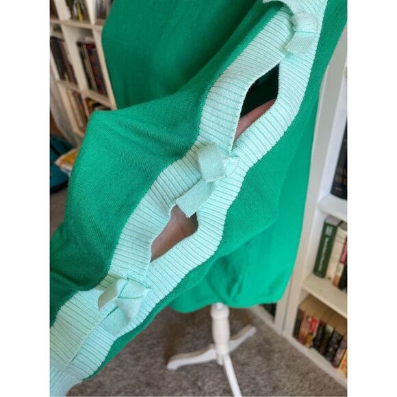Lilly Pulitzer Emerald Green Crew Neck Sweater - Picture 3 of 7
